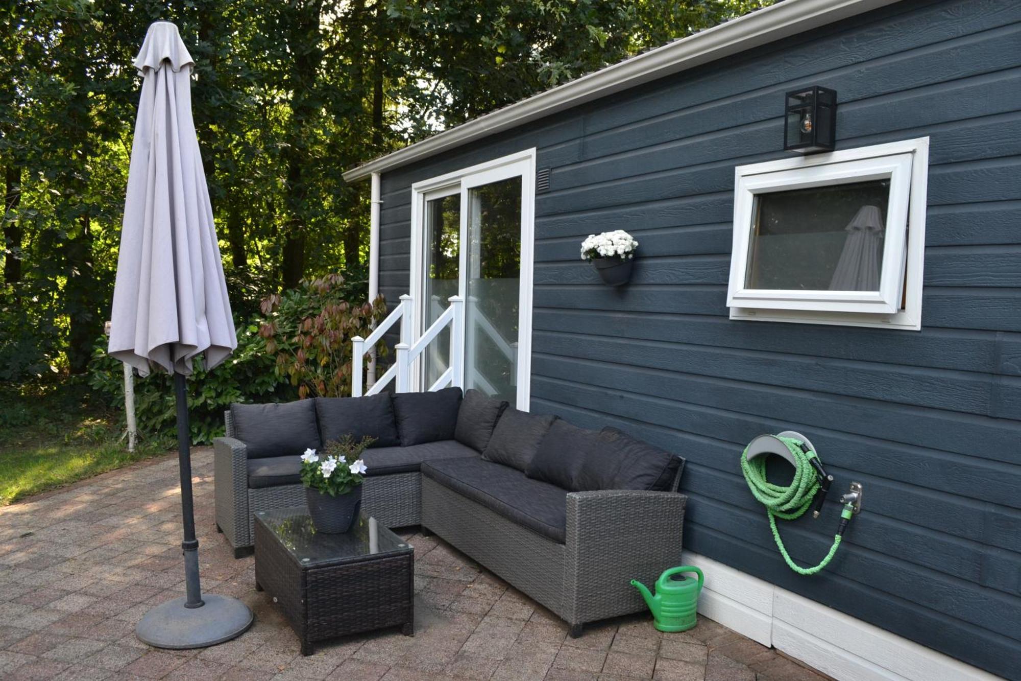 Modern Chalet In De Bossen Van De Veluwe Epe Buitenkant foto