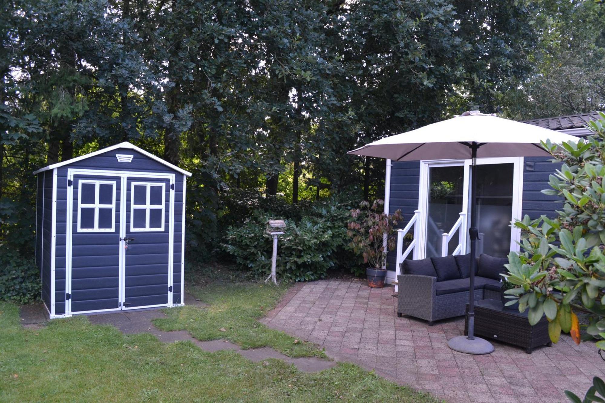 Modern Chalet In De Bossen Van De Veluwe Epe Buitenkant foto